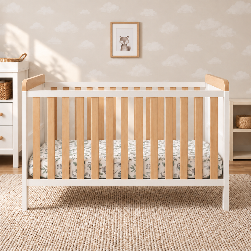 LUCAS Lit Bébé Évolutif 140x70cm