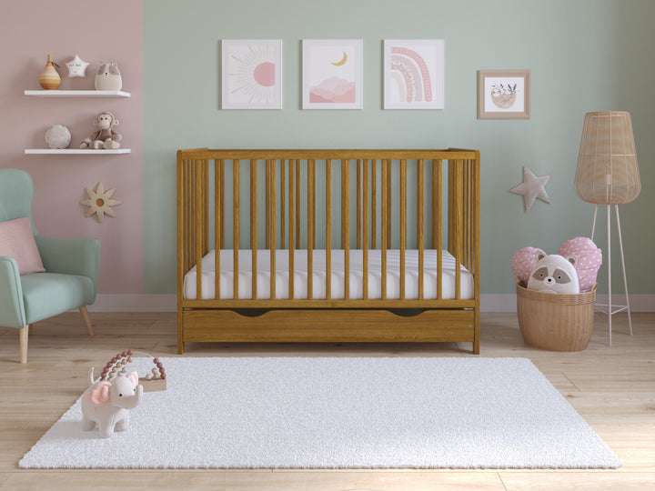 Love For Sleep baby Cot Bed ASHER Cot Bed 120x60cm with Drawer
