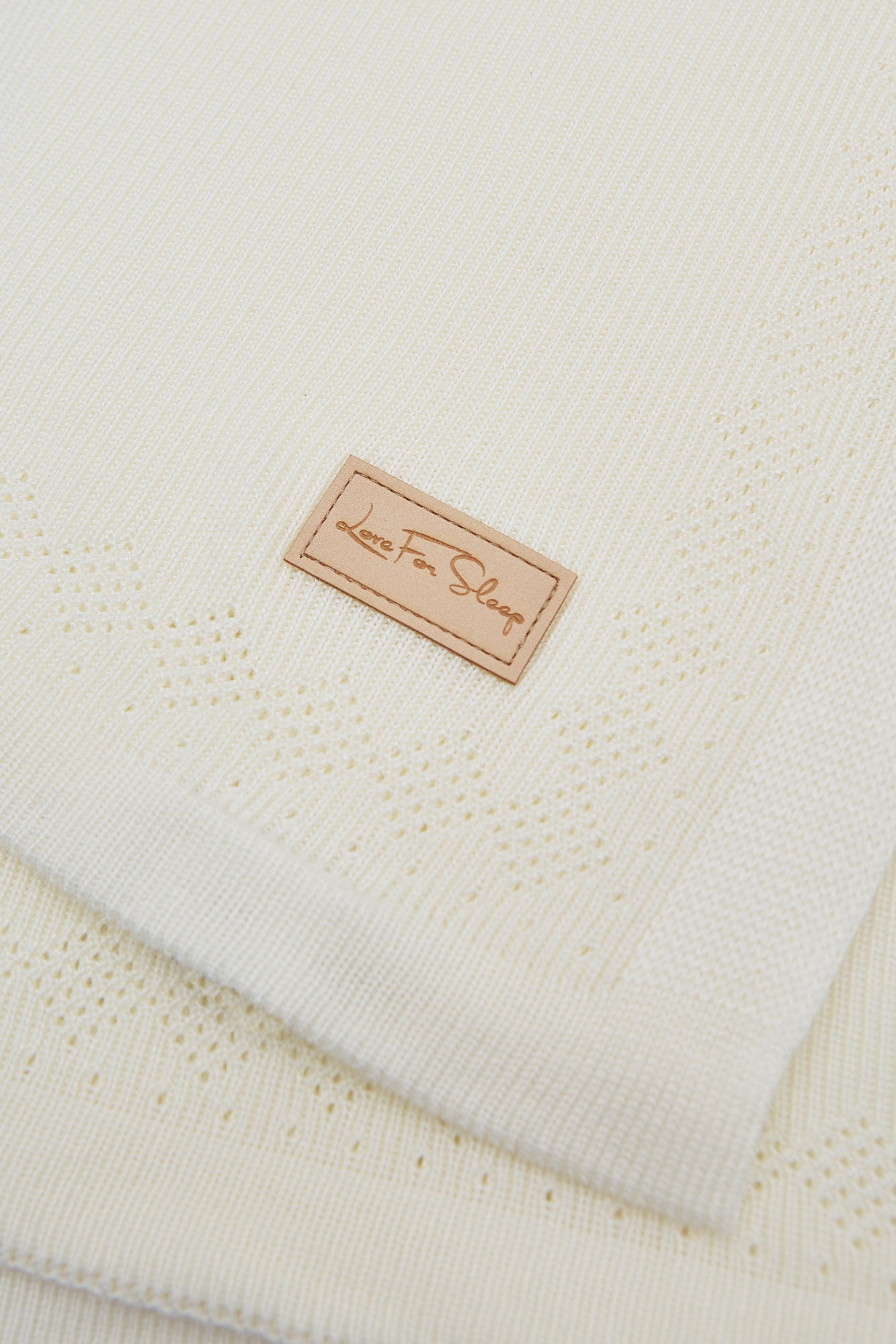 Love For Sleep baby Couverture pour bébé en bambou – Couverture tricotée ultra douce pour nouveau-né