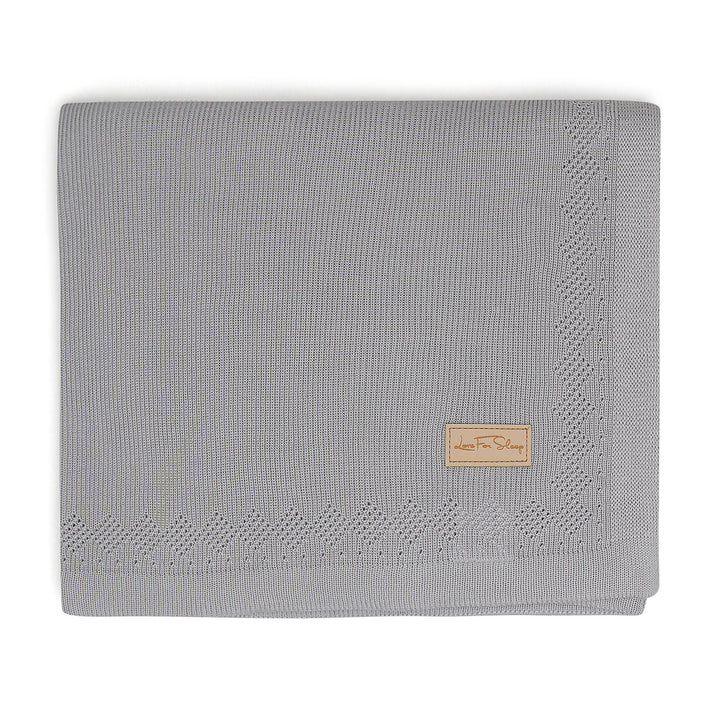 Love For Sleep baby Baby Blanket Grey Bamboo Baby Blanket – Ultra Soft Knitted Blanket for Newborns