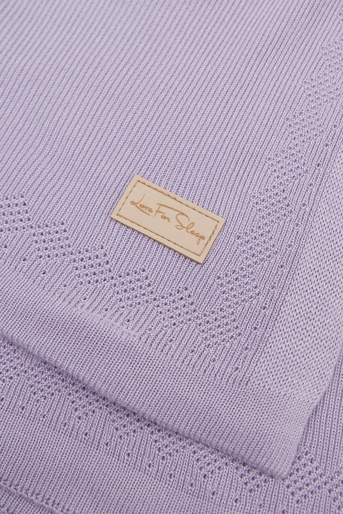 Love For Sleep baby Couverture pour bébé en bambou – Couverture tricotée ultra douce pour nouveau-né