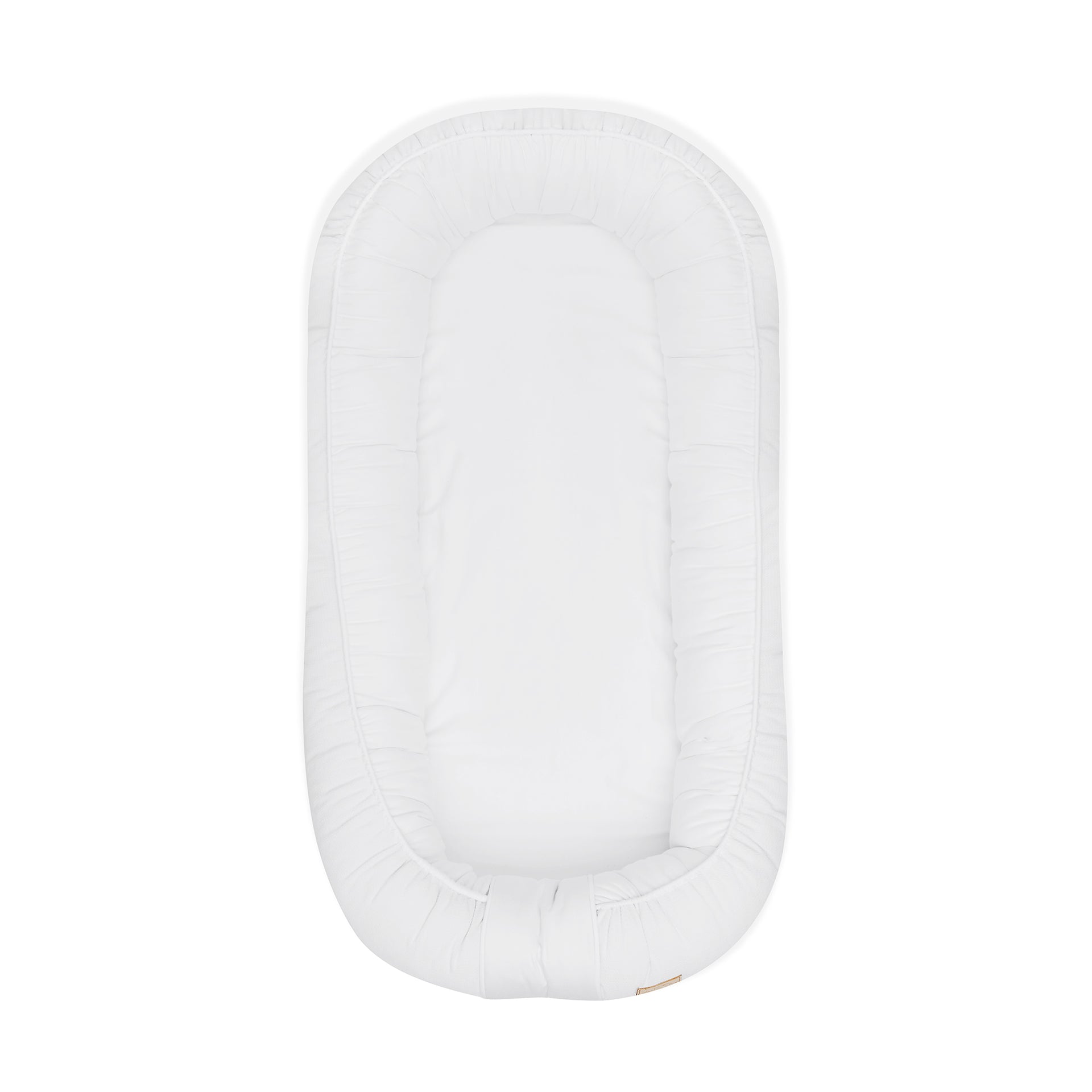 Love For Sleep baby Nid de bébé Nid de bébé – Pod pour bébé en coton doux et chaise longue pour nouveau-né (blanc pur)