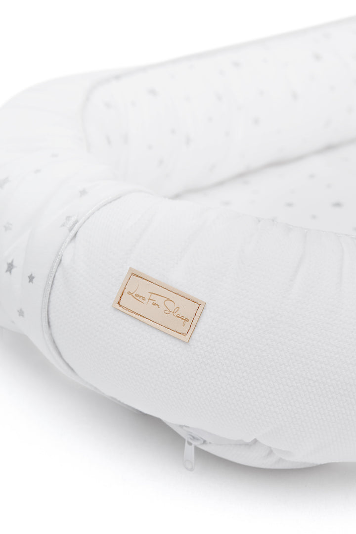 Love For Sleep baby Baby Nest Baby Nest – Soft Cotton Baby Pod & Newborn Lounger (Stars)