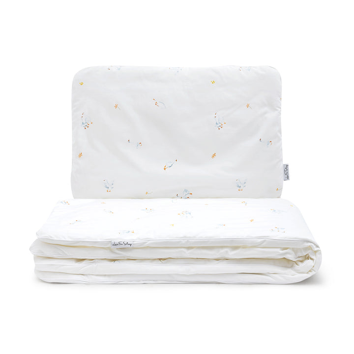 Love For Sleep baby Bedding Set Cot Bedding Set with Pillow – 100% Cotton Baby Bedding with Filling (Countryside)