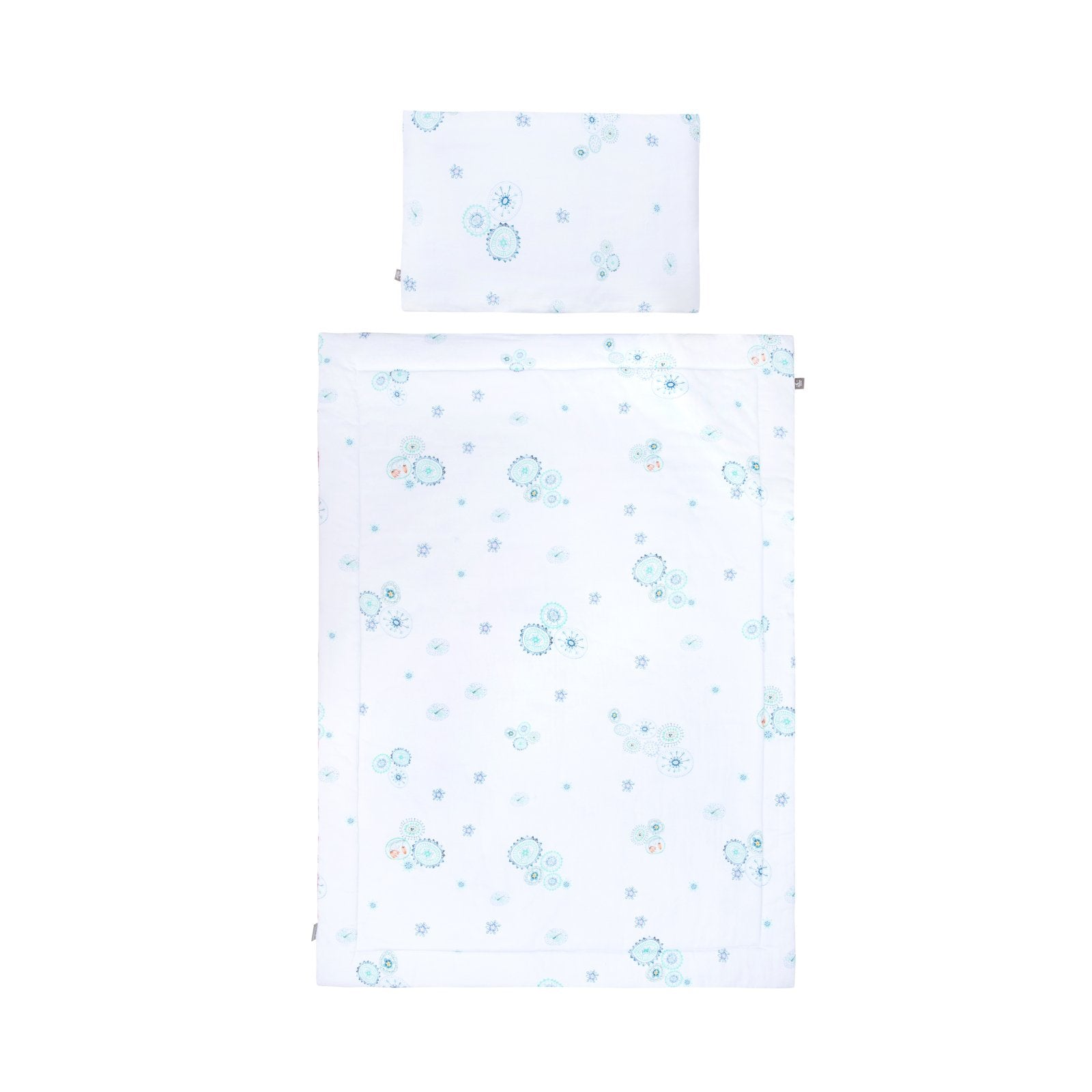 Love For Sleep baby Bedding Set Two-Sided Cot Bedding Set with Pillow – 100% Cotton Baby Bedding with Filling (Magical)