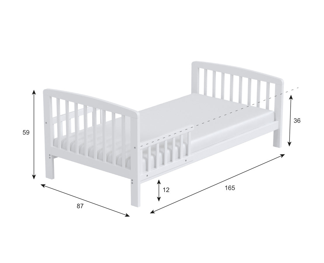 Lit junior bébé Love For Sleep EVE Lit junior 160x80cm