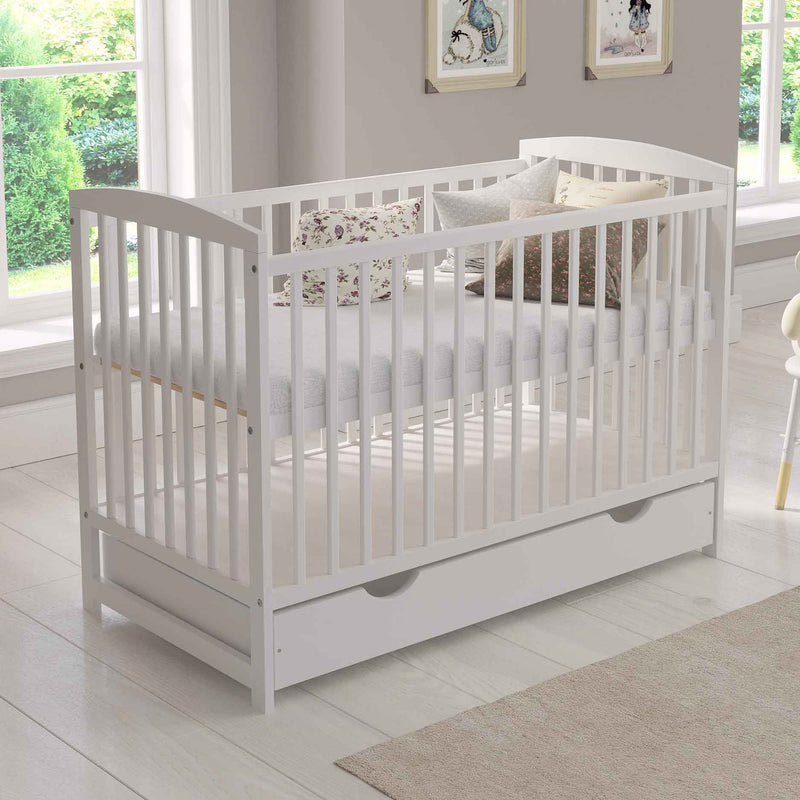 Lit Bébé Évolutif JACOB 120 × 60 cm avec Tiroir