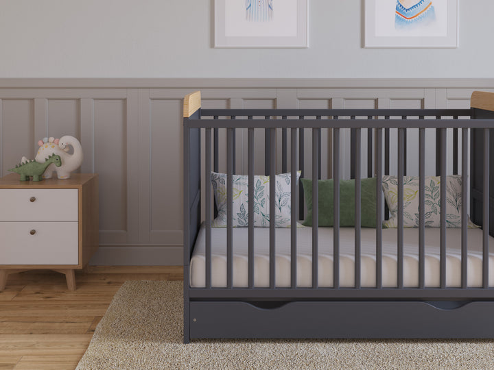 Lit bébé Love For Sleep Lit bébé LEVI 120x60cm avec tiroir