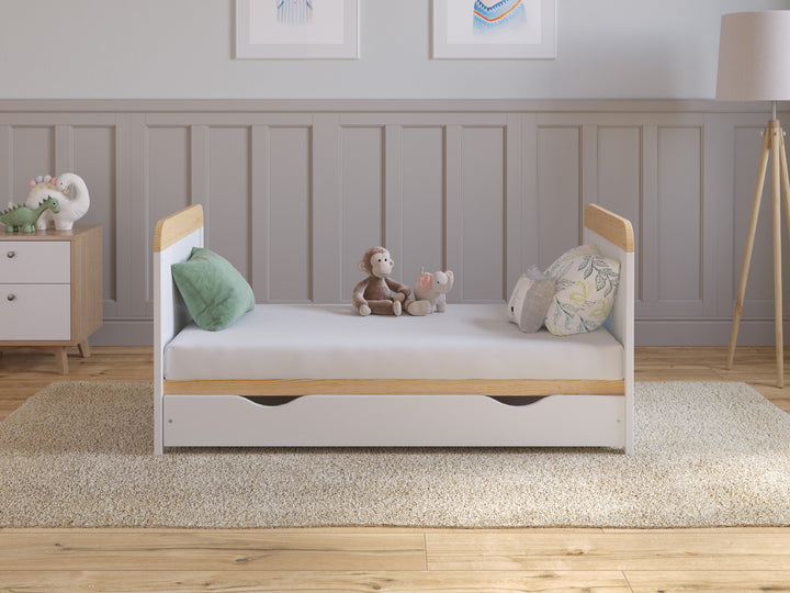 Love For Sleep baby Cot Bed LEVI Cot Bed 120x60cm with Drawer