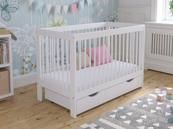 Lit bébé Love For Sleep LUCA Lit bébé 120x60cm avec tiroir