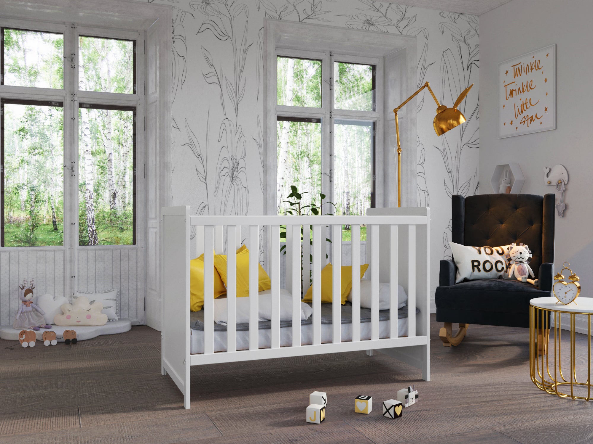 Lit bébé Love For Sleep MATILDA Lit bébé 120x60cm