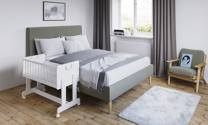 Love For Sleep baby Crib SmartCrib 6-in-1 Bedside Crib 90x40cm with Mattress
