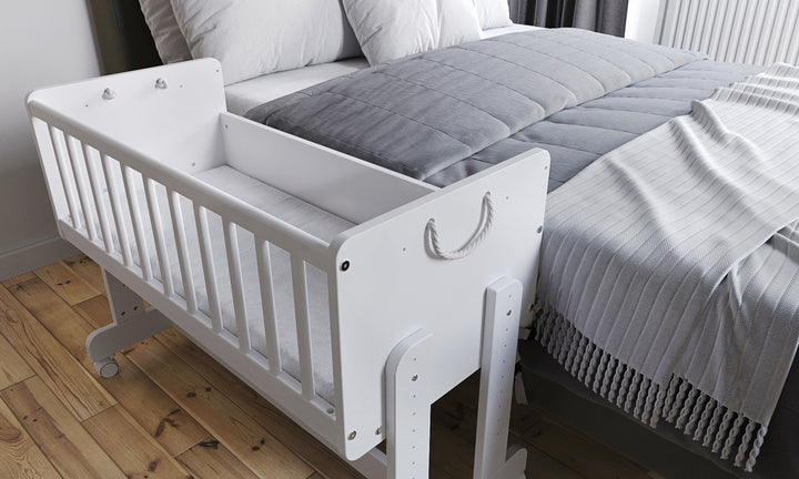 Love For Sleep baby Crib SmartCrib 6-in-1 Bedside Crib 90x40cm with Mattress
