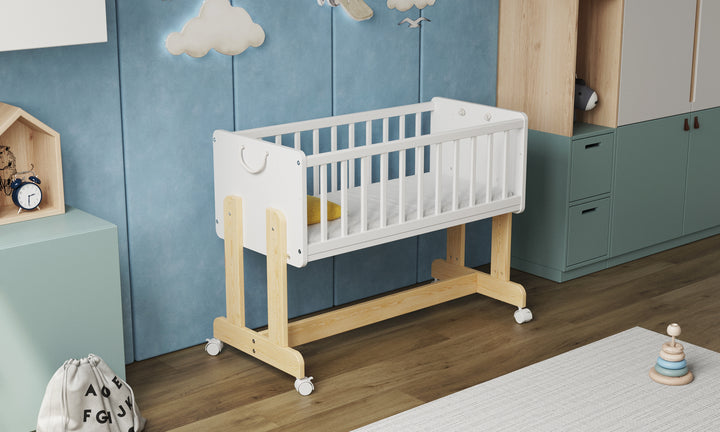 Lit bébé Love For Sleep SmartCrib 6-en-1 Lit de chevet 90x40cm avec matelas
