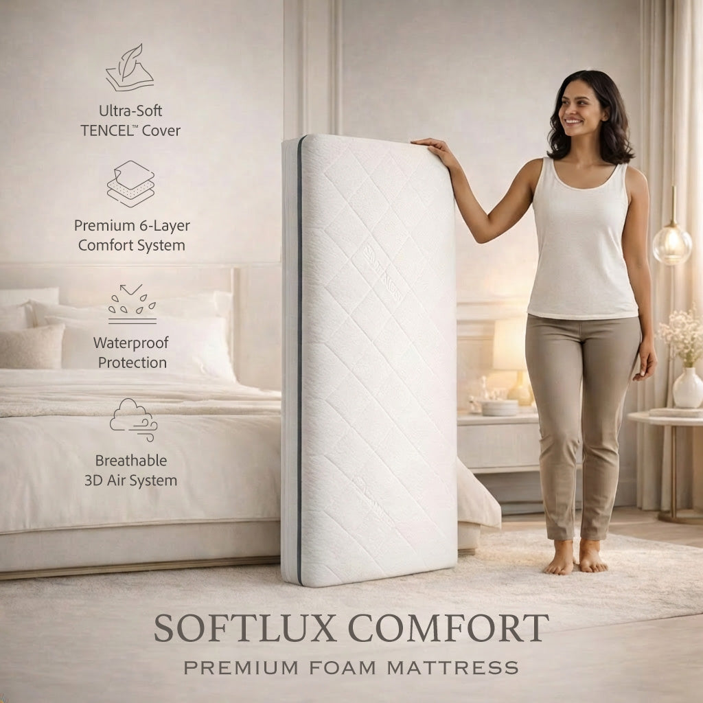 Matelas bébé Love For Sleep 160 x 80 x 10 cm SOFTLUX COMFORT Matelas pour lit bébé