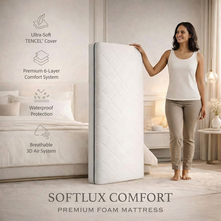 Matelas bébé Love For Sleep 160 x 80 x 10 cm SOFTLUX COMFORT Matelas pour lit bébé