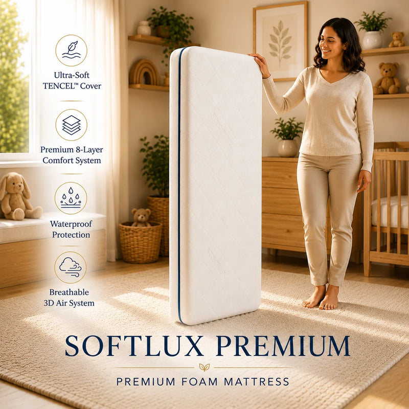 SOFTLUX PREMIUM Matelas Pour lit Bébé Évolutif
