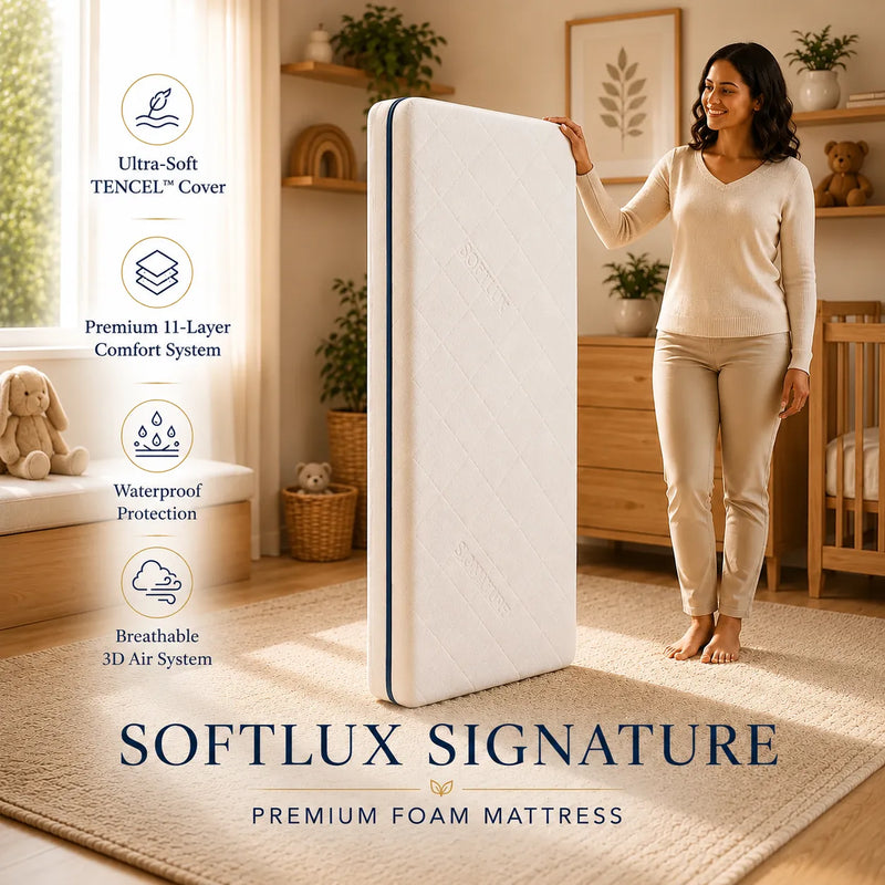 SOFTLUX SIGNATURE Matelas Pour lit Bébé Évolutif