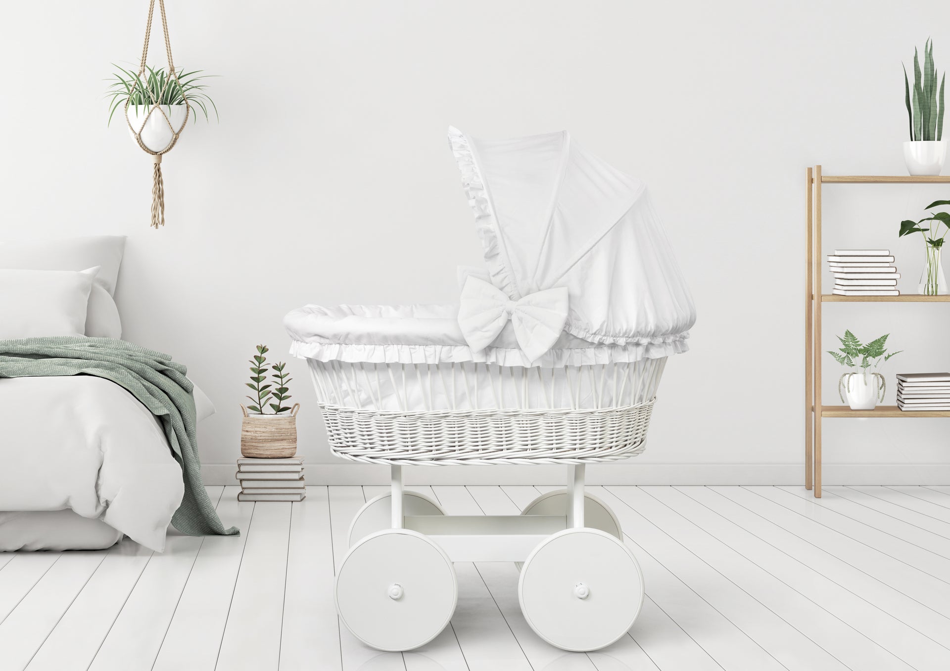Couffin pour bébé - Blanc