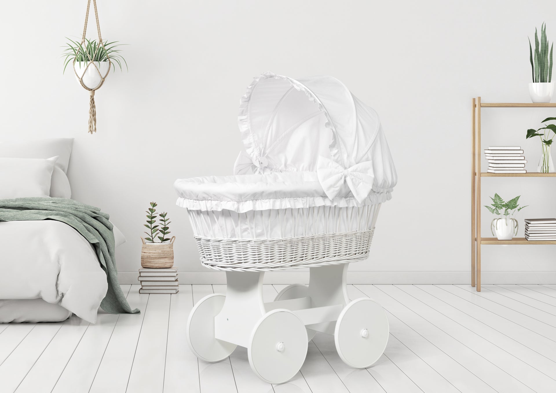 Couffin pour bébé - Blanc